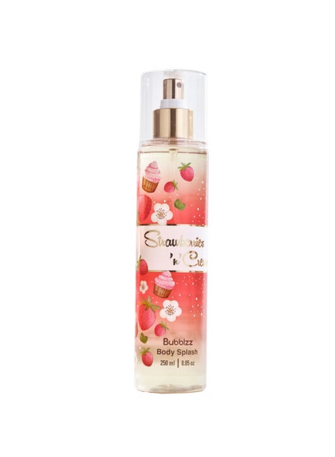 Bubblzz Strawberries N Cream Body Splash - 250 Ml