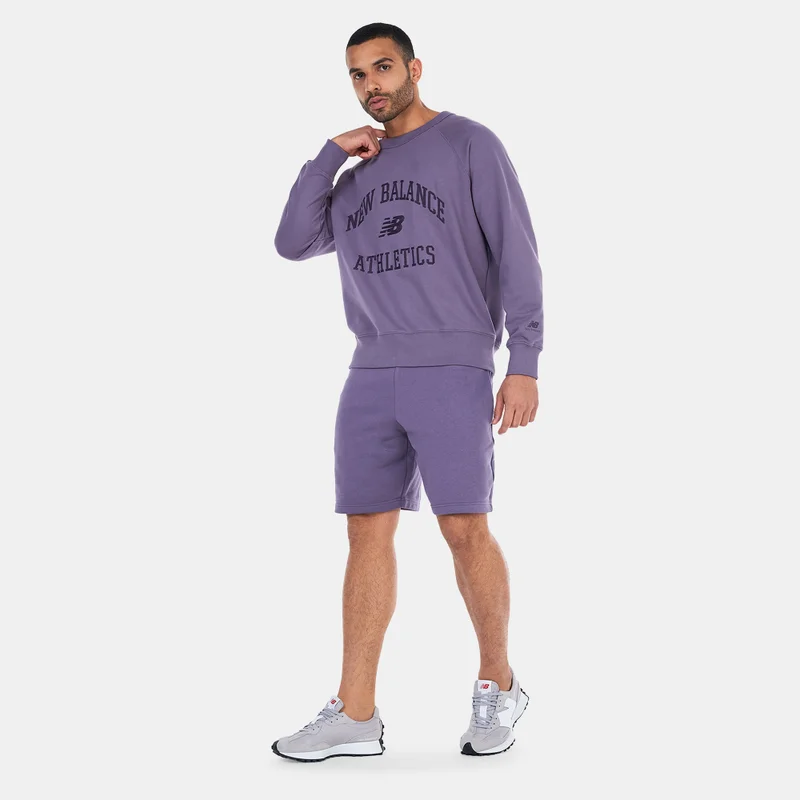 New Balance Purple Men's Athletics Varsity Sweatshirt for Men | Best Price UAE