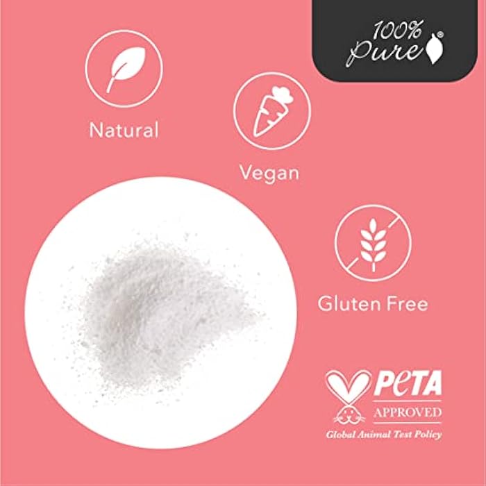 100 % Pure 100% PURE Vitamin C Boost Powder to Serum Rejuvenate Face Firming Antioxidants & Hyaluronic Acid Illuminating Vibrant Facial Skin Care - Vegan - .35oz - Image 5