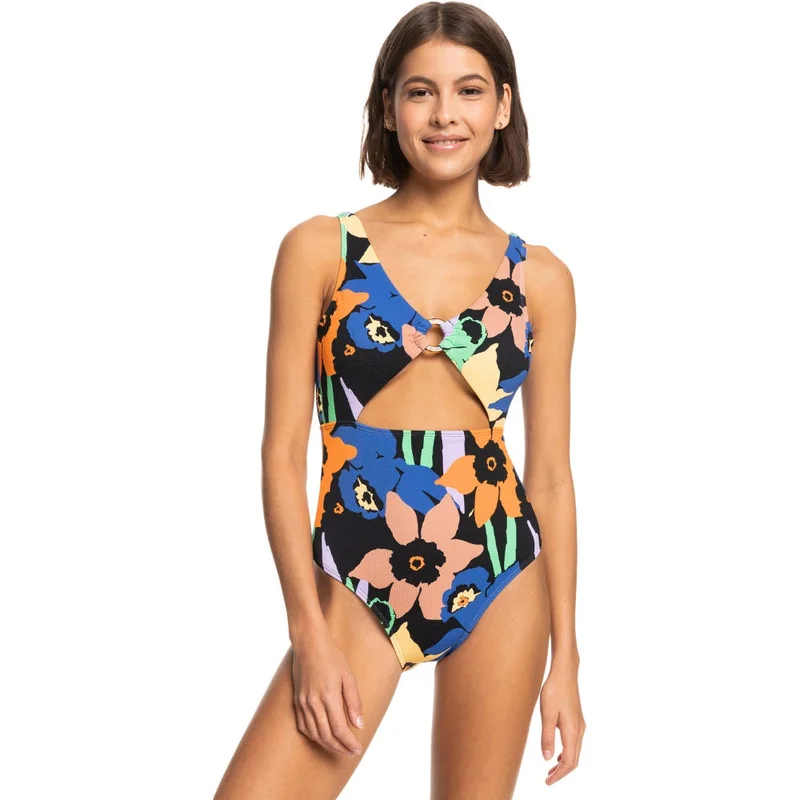 Roxy Color Jam One-Piece Swimsuit - Women