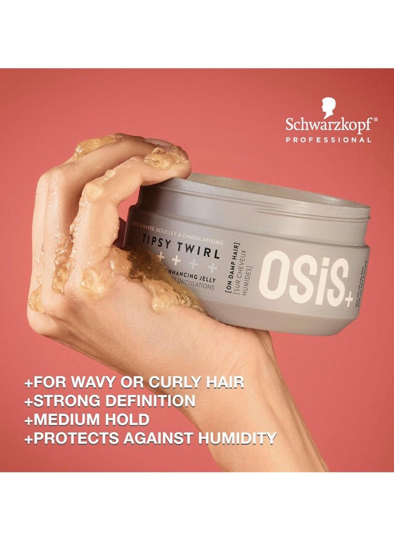 Schwarzkopf Professional - OSiS+ Tipsy Twirl Curl Definition Jelly 300ml - Image 1