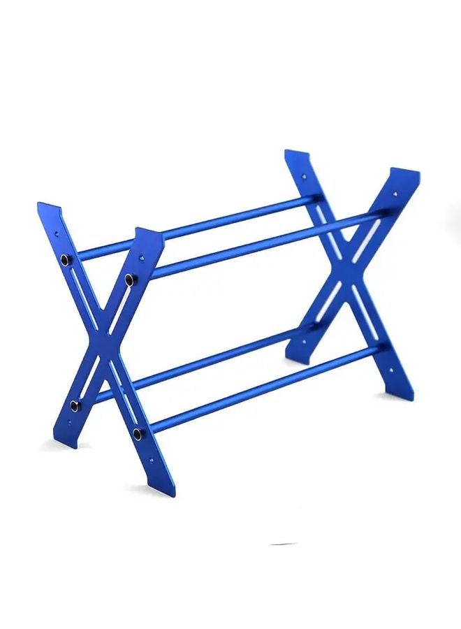 Silver RC Car Wheel Display Stand Alloy Drift Climbing Tire Rack Vehicle Accessories - Image 4