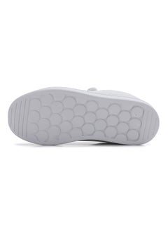 Sky View Boy Girl Shoes Hook and Loop Sports Shoes Child Leather Lightweight Breathable Athletic Running Sneakers for Unisex Kids School Shoes White  - Image 5