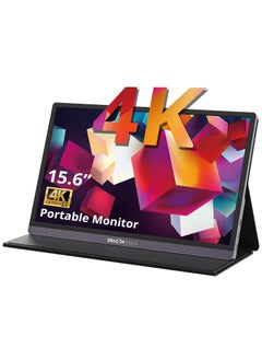 Dragon Touch Dragon Touch 4K Portable - 15.6 Inch IPS HDR Gaming Monitor 100% sRGB FreeSync with Speakers VESA Compatible for Xbox PS4 Nintendo Switch Laptop PC Phone Mac Surface (Not Touchscreen)  - Image 1
