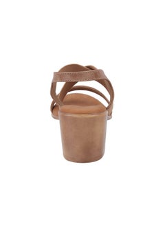 Mochi Mochi Womens Synthetic Beige Sandals (Size (8 UK (41 EU))  - Image 3