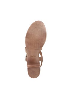 Mochi Mochi Womens Synthetic Beige Sandals (Size (8 UK (41 EU))  - Image 4