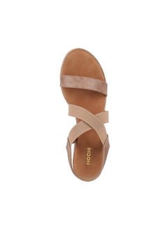 Mochi Mochi Womens Synthetic Beige Sandals (Size (8 UK (41 EU))  - Image 5