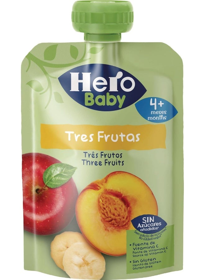 Hero Baby 3 Fruits Puree 100g - Image 2