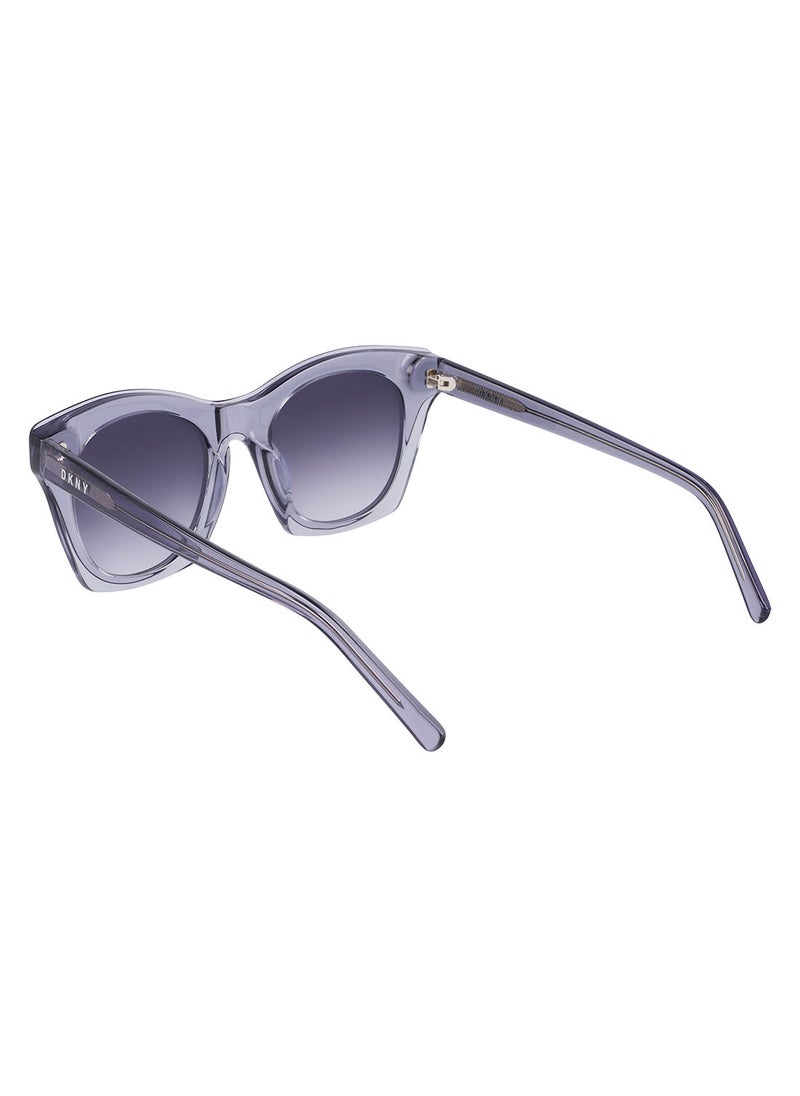 DKNY - Full Rim Acetate Cat Eye Sun Dk541S 5121 520 Lilac - Image 1