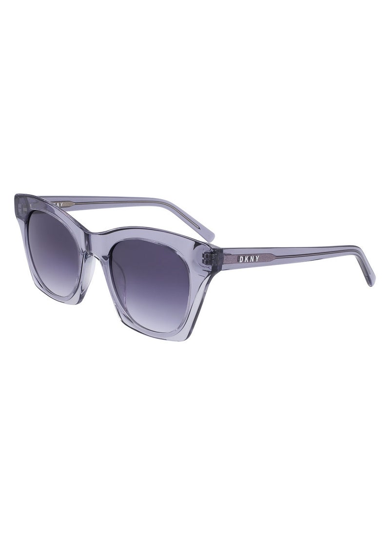 DKNY - Full Rim Acetate Cat Eye Sun Dk541S 5121 520 Lilac - Image 1