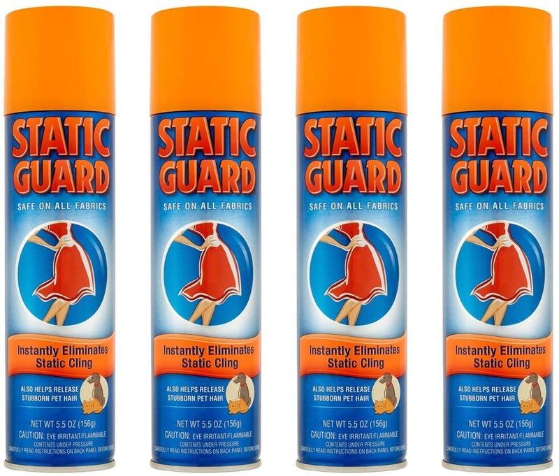 Static Guard Spray 5.5 oz - Pack of 4 - Image 1