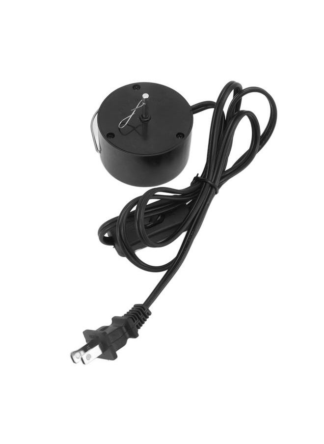 Hanging Display Motor Plastic Plug in Type Electric Operated Wind Spinner Rotating Motor for Wind Chime Sun Catcher US Plug 110V