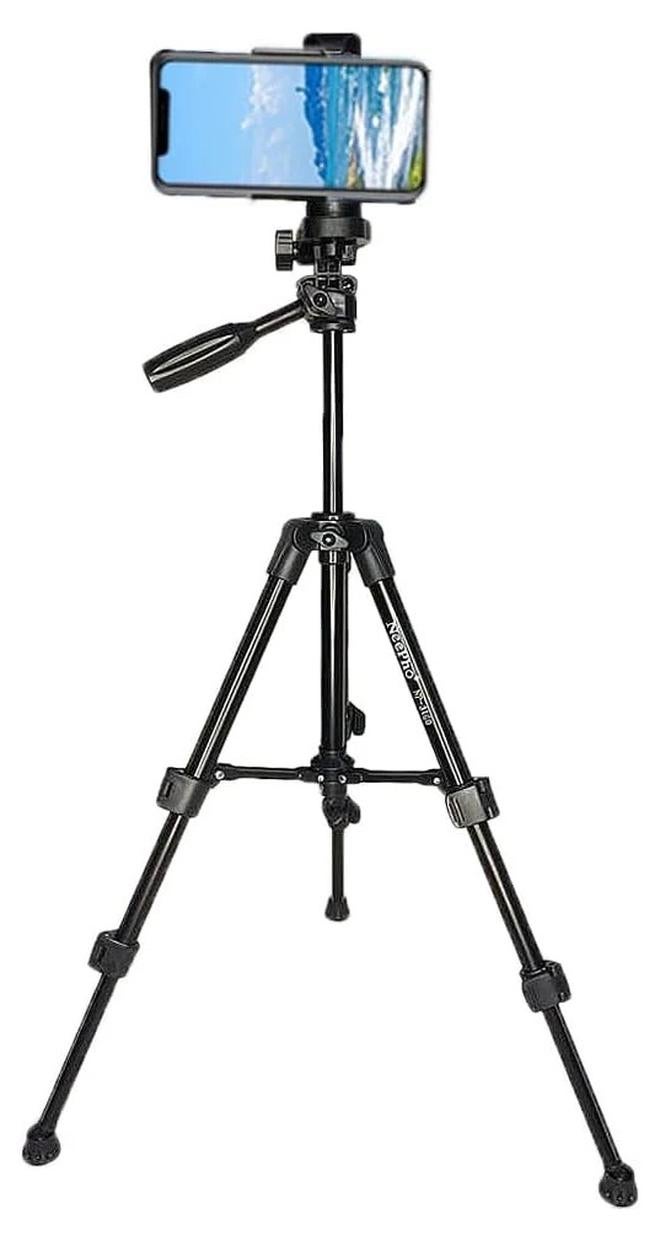 NeePho Professional Tripod NP-3180 Quality Holder HP/Camera ABS+PC DSLR Universal Extended Up to 1360mm Folded to 500mm Quick Release Plate with 1/4" Screw - Image 1