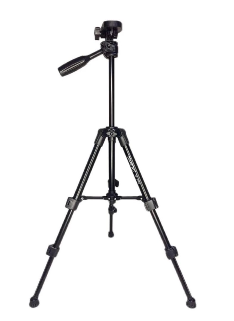 NeePho - Professional Tripod NP-3180 Quality Holder HP/Camera ABS+PC DSLR Universal Extended Up to 1360mm Folded to 500mm Quick Release Plate with 1/4" Screw - Image 1