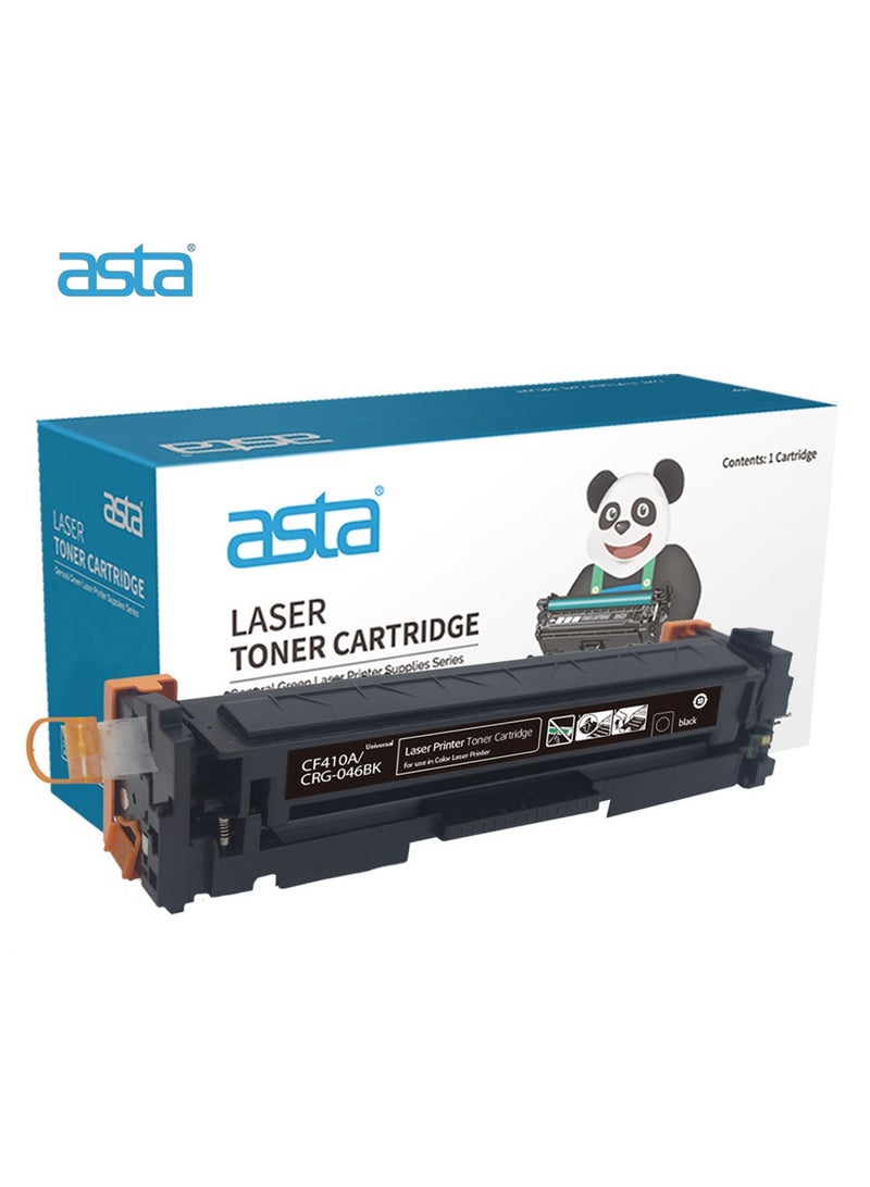 ASTA M477fdw 410A Color Toner Cartridge CF410A Universal CRG 046 BK Compatible For Canon HP Laser Jet LBP651C LBP652C MF733Cdw MF735Cdw M452 MFP M477 Printer Black CF F 410 A CRG-046 Replacement - Image 1