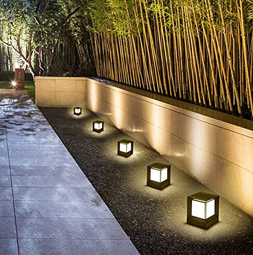 BrightLyt Waterproof Outdoor Gate Light for Pillars – Home Decorative Gate Lamp for Garden, Pathway & Entrance (Pack of 2) - Image 2