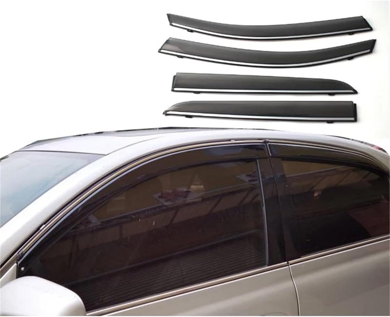 QASULER Window Visors for Toyota Reiz Mark X (2005-2009) - Image 2