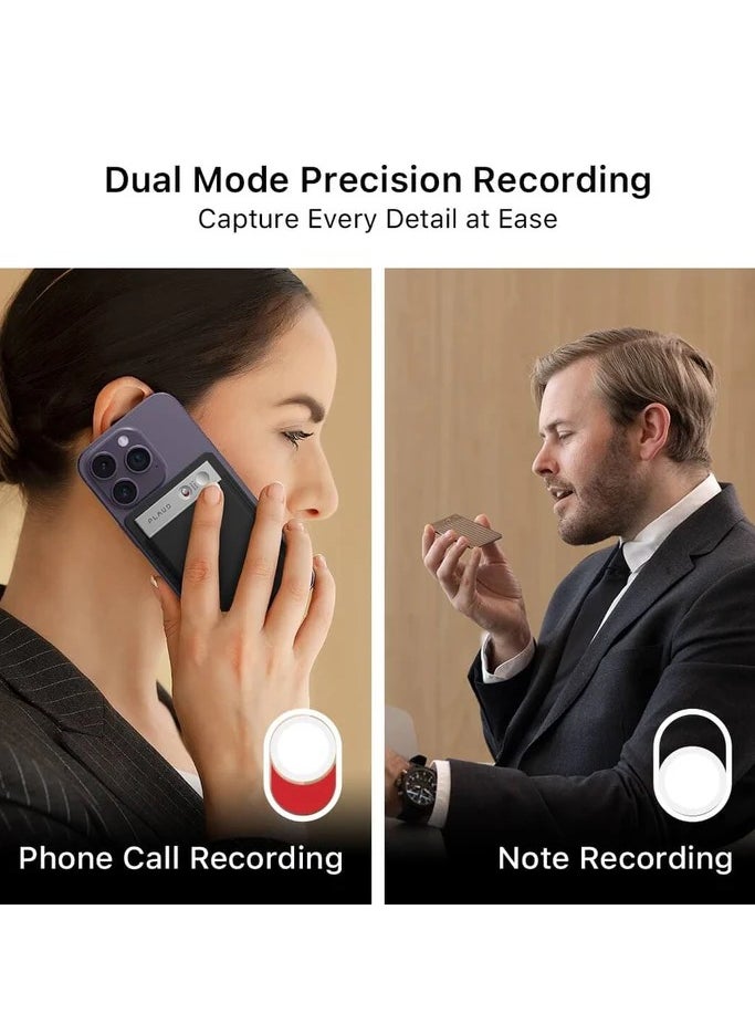 PLAUD - PLAUD Note Smart Voice Recorder, Audio Recorder with Transcribe & Summarize Empowered by ChatGPT, App Control, 64GB Memory, Perfect for Calls, Meetings, Interviews - Image 1