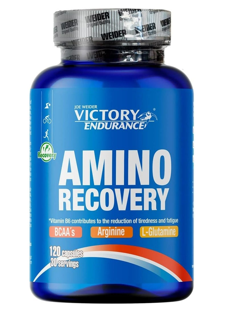 Weider - Amino Recovery 120 Capsules, Supports Muscle Recovery & Endurance | Reduces Fatigue - Image 1