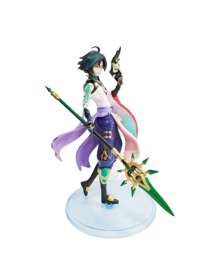 Wholesale Walnut Keli Ganyu Sent Meng Linghua Lightning General Hand-held Secondary Swimming Doll Ornaments Scene Model 