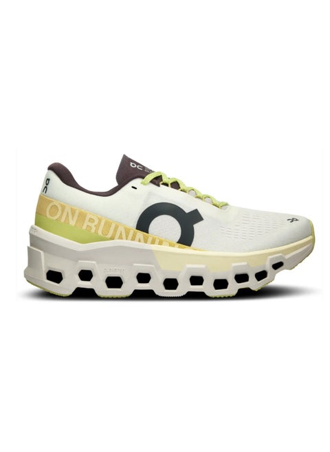 On Running Cloudmonster 2 Undyed Zest Shoes Max Cushioning with Explosive Energy Return Lightweight, Sustainable & Bold Performance Design Ideal for Long-Distance Running & Daily Training