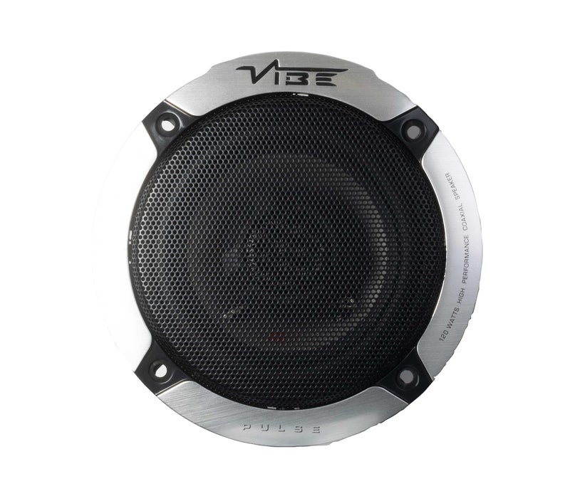 VIBE Audio Pulse 4" 10cm Car Van 240W Total 2 Way Coaxial Speakers Set - Pair - Image 1