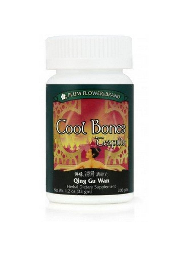 Plum Flower Cool Bones Teapills (Qing Gu Wan), 200 ct, Plum Flower - Image 1