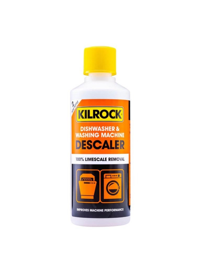 KILROCK Kilrock Big W Dishwasher and Washing Machine Descaler - 400ml Limescale Remover for Enhanced Performance 