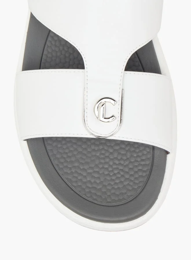 Le Confort Men Cutout Detail Slip-On Arabic Sandals Ramadan Collection