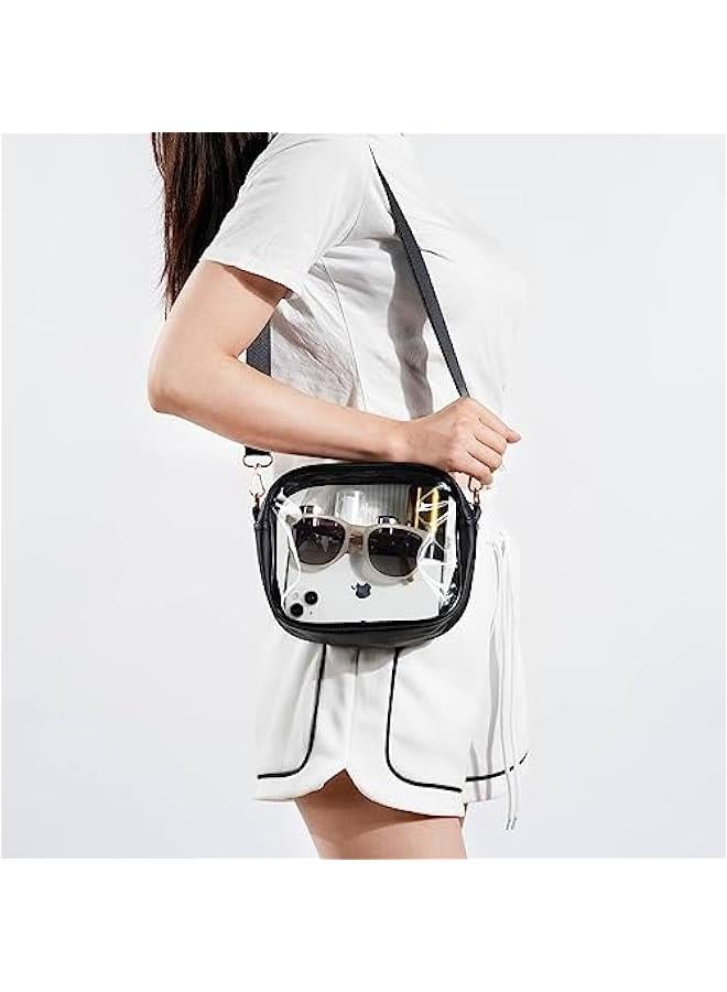 Arabest Clear Bag Stadium Approved, Crossbody Transparent Bag for Concerts Sports Events, Purses for Men & Women - Image 5