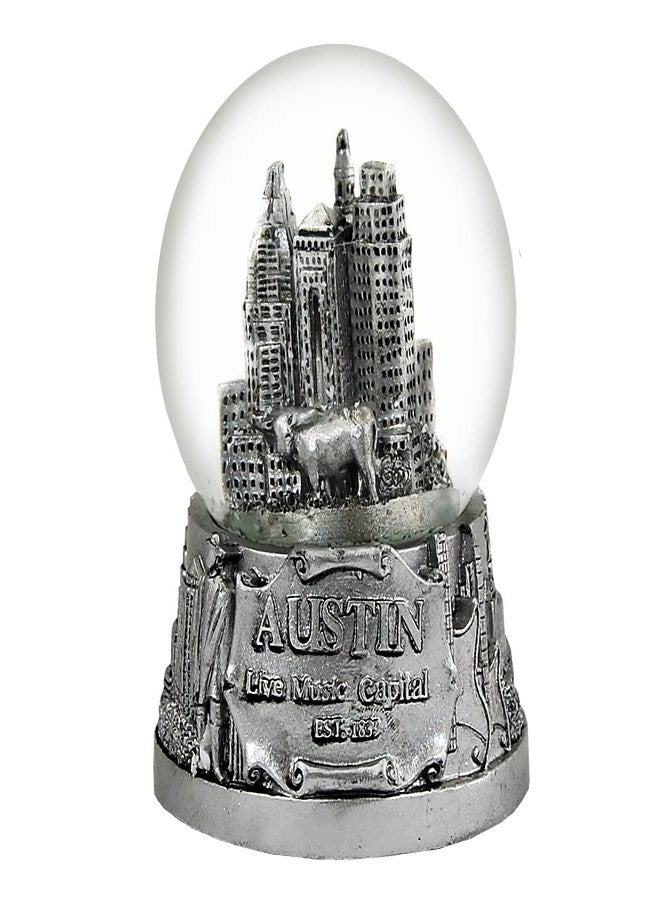 Americaware Austin Iconic Landmarks Snow Globe - Image 1