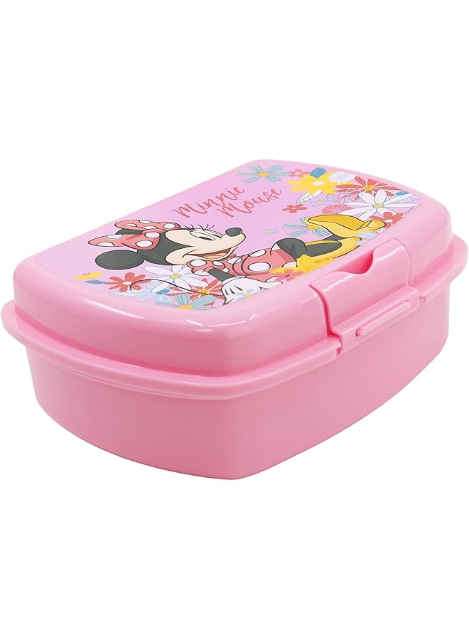 erorex 74438 Sandwichera Urban Minnie Mouse Spring Look Lunch Box Plastic  - Image 1