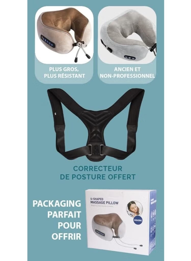 Neck Massager with Ergonomic Cervical Design & Posture Support – USB Relaxation Massager for Daily Neck and Shoulder Comfort - Image 2