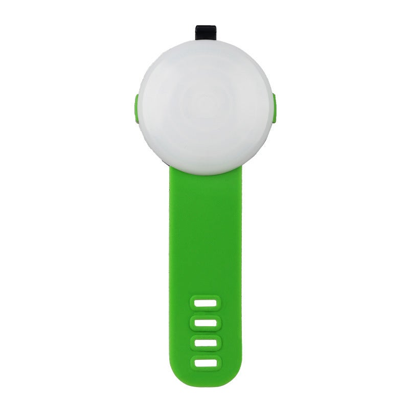 Generic LED Glow Dog Pendant for Night Safety Green black shell 