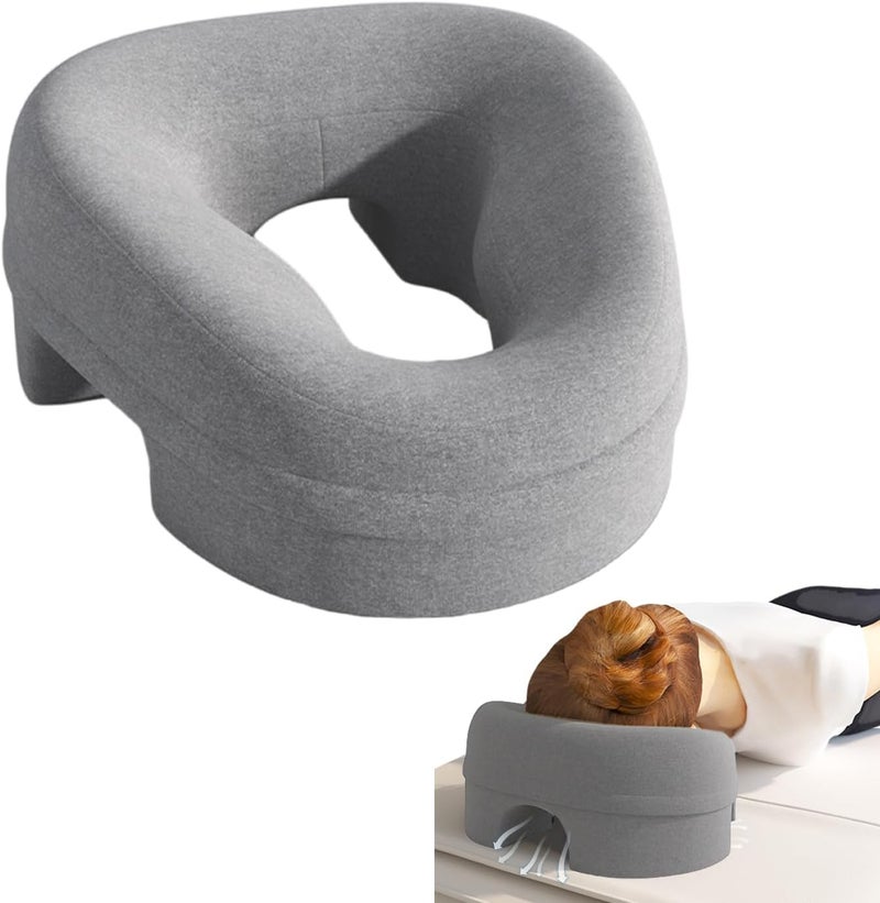 UTJZIB Face Down Pillow for Massage - Headrest Face Pillow for Bed, Stomach Sleeping, Prone Sleepers, Post-Eye Surgery Recovery, and Beach Tanning. - Image 1