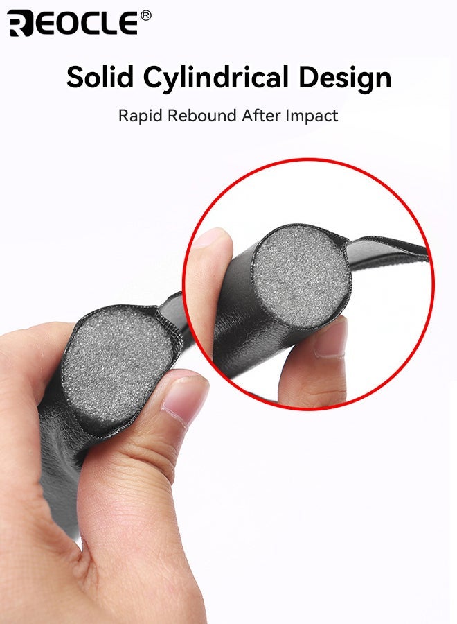 REOCLE 2pcs Door Bottom Sealing Strips for Soundproofing Cuttable Strips Designed to Block Gaps Prevent Dust Insects Suitable for Glass Doors Wooden Doors Bedroom - Image 5