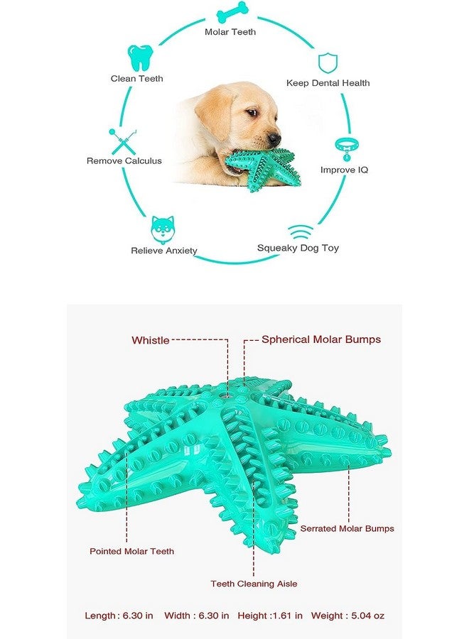 بت لعبة الكلاب الأليفة للطحن والعض والمضغ وتنظيف الفم وفرشاة الأسنان والتفاعل الصوتي ولعبة الجراء وألعاب الكلاب الصريرية للكلاب الصغيرة والمتوسطة الحجم - Image 3