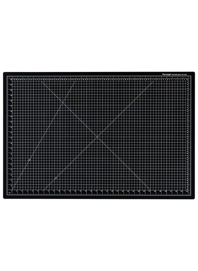 Dahle #10673 Vantage Cutting Mat Black 24 Inch - Image 1