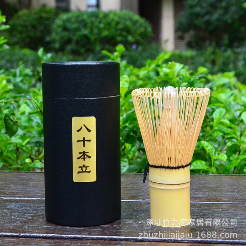 Christmas Gift Matcha Set With Matcha Tools, Tea Ceremony Matcha Whisk, Tea Spoon, Tea Stirrer 304 - Image 1