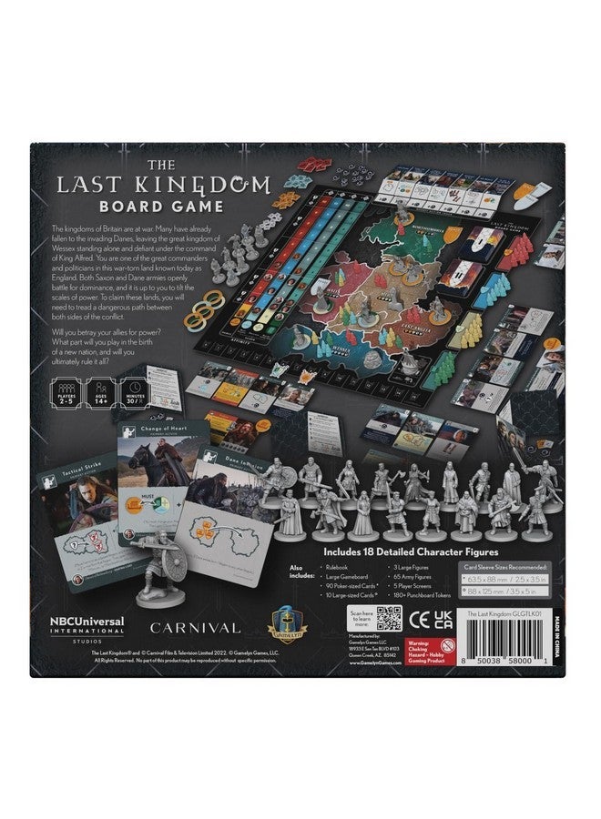 Gamelyn Games The Last Kingdom: Board Game - Hit Netflix Series Brought To Life | 2-5 Player Strategy Game With Miniatures - Image 5