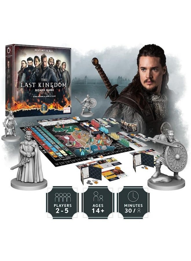 Gamelyn Games The Last Kingdom: Board Game - Hit Netflix Series Brought To Life | 2-5 Player Strategy Game With Miniatures - Image 2