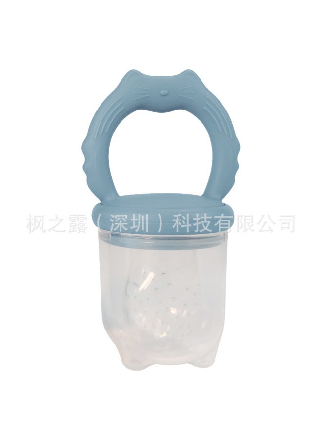 Silicone Baby Fruit And Vegetable Bite Bite Food Supplementary Artifact Ice Lattice Food Grade Fruit And Vegetable Feeder Bite Bag Pacifier