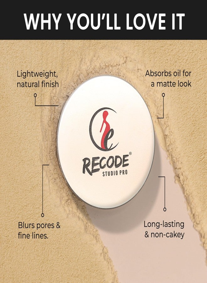 Recode Set & Forget Translucent Matte Setting Powder 12 G Shade 02 - Image 3