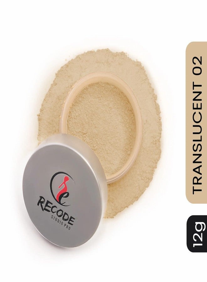 Recode Set & Forget Translucent Matte Setting Powder 12 G Shade 02 - Image 2