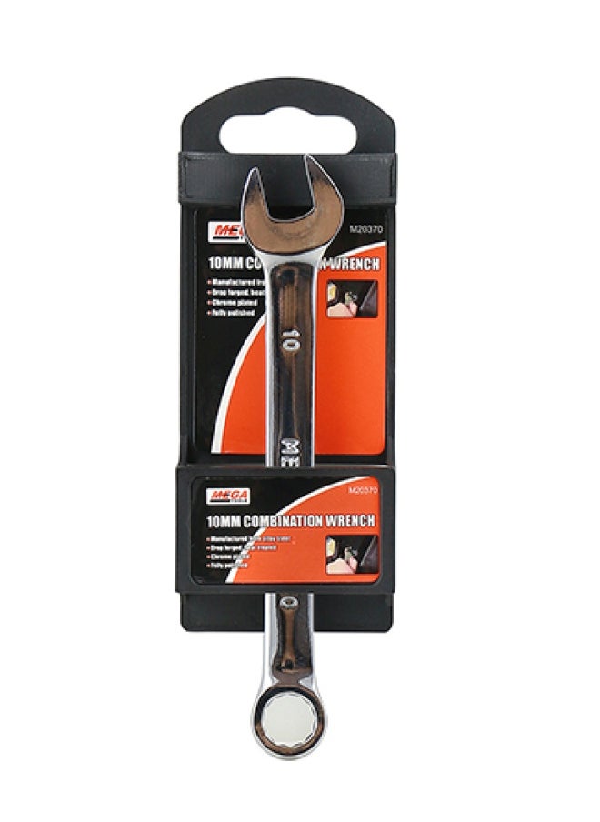 MEGA Combination Wrench 10Mm M20370 Manufactured From Alloy Steel Drop Forged Heat Treated Chrome Plated Fully Polshed 
