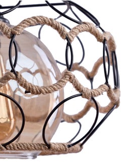 NAGAFA SHOP Circle black modern 1 lamp ceiling lamp  - Image 2