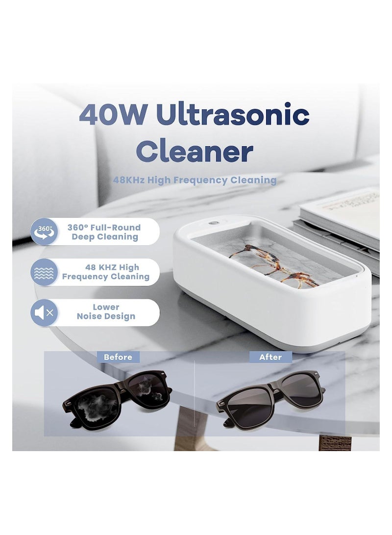 Ultrasonic Cleaning Machine Tank Cleaner Washer for Jewelry, Glasses  Watch - Image 5