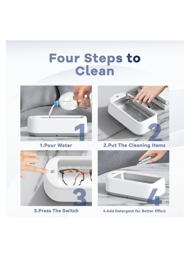 Ultrasonic Cleaning Machine Tank Cleaner Washer for Jewelry, Glasses  Watch - Image 3