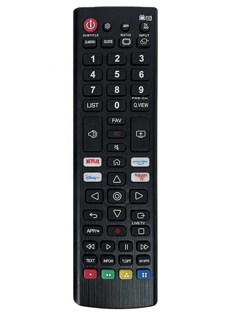 Remote Control Replacement For LG Smart TV with Buttons Netflix and Prime Video - Image 1
