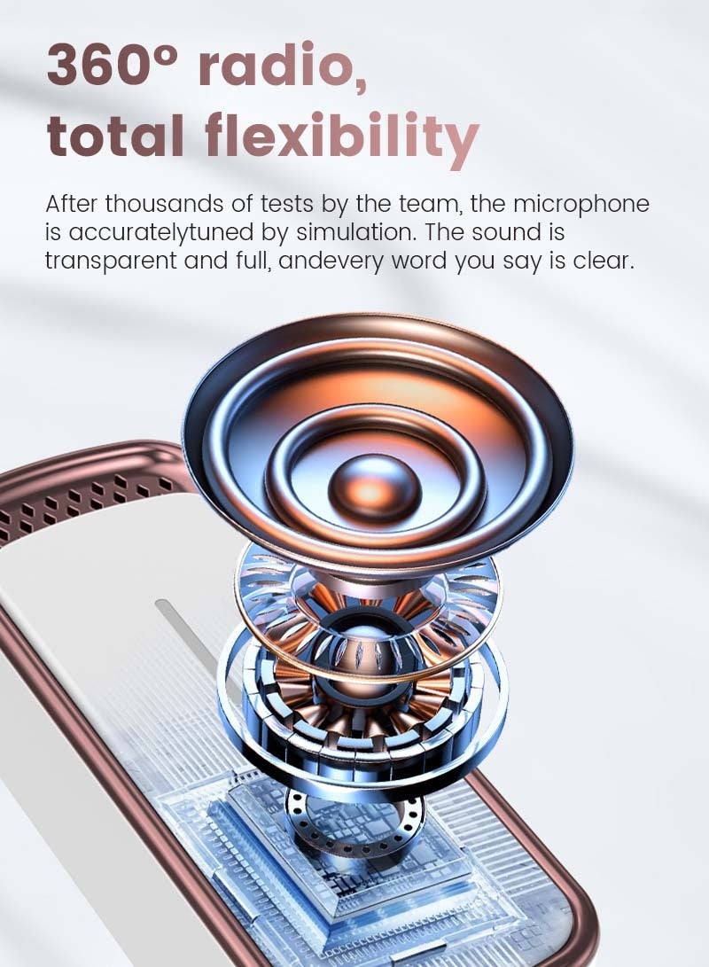 Litus Wireless Lavalier Microphone (2 Mics) - 1 Receiver for 2 Microphones Compatible with iPhone & Android, Charge While Using, 5H Battery - Ideal for Two-Person Live Streaming on TikTok & YouTube - Image 4